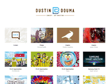 Tablet Screenshot of dustindouma.com